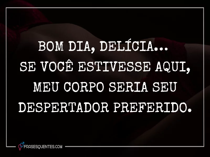 Desejo matinal bem safado